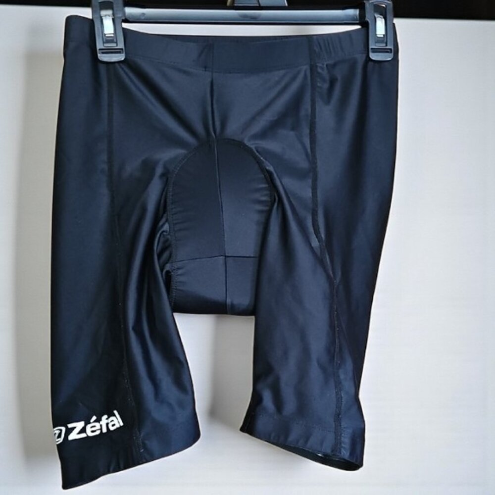 Zefal Black Cycling Shorts padded stretch size S-M